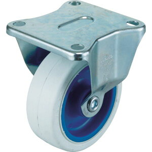 【メーカー在庫あり】 AMR100NRW (株)ワコーパレット ワコーパレット エアーキャスター(固定車) 100mm ホワイトゴム車 AMR-100-NR-W JP店