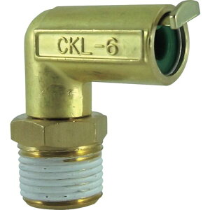 �y���[�J�[�݌ɂ���z CKL603 �`���[�u�p�� �^�b�`�R�l�N�^�[ �G���{�R�l�N�^�[(����) �K���`���[�u�O�aD�F6mm �ڑ����a�FR3/8 CKL-6-03 JP�X