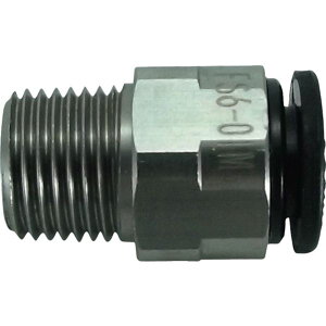 �y���[�J�[�݌ɂ���z FS601M ���c�ʏ�(��) �`���_ �t�@�C�uSUS���C���R�l�N�^ 6mm�ER1/8 FS6-01M JP�X