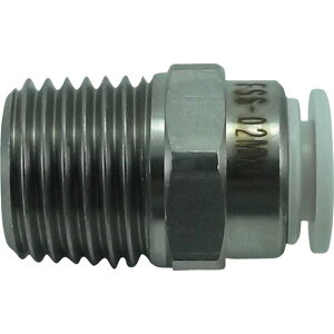 �y���[�J�[�݌ɂ���z FS602MW ���c�ʏ�(��) �`���_ �t�@�C�uSUS���C���R�l�N�^ �� 6mm�ER1/4 FS6-02MW JP�X