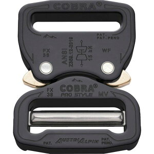 �y���[�J�[�݌ɂ���z AUSTRIALPIN�� ALPIN COBRA�v���X�^�C��ANSI �o�b�N�� 38MM �u���b�N VF FX38KVF JP�X