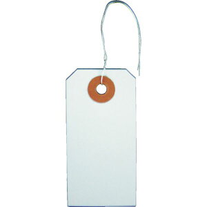 【メーカー在庫あり】 THNFS トラスコ中山(株) TRUSCO 針金付き豆荷札 60×30MM 25枚 THNF-S JP店