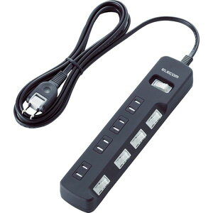 �y���[�J�[�݌ɂ���z TK8A2625BK �I�t�B�X�p�^�b�v �ꊇ���ʃX�C�b�`�t ���K�[�h�^�b�v 6�� 2.5m �� T-K8A-2625BK JP�X