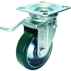 �y���[�J�[�݌ɂ���z �v���[�g�� ���� �L���X�^�[ �E���^�� �ԗ֌a100mm �X�g�b�p�[�t�� JB(L)�^ ��t���@74×74(67×67) UWJB-100L JP�X