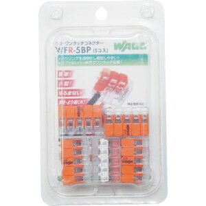 �y���[�J�[�݌ɂ���z WFR5BP ���S�W���p��(��) WAGO WFR-5 �����E�P�������^�b�`�ڑ��\�R�l�N�^ 5���p 5���� WFR-5BP JP�X