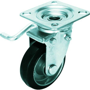 �y���[�J�[�݌ɂ���z �v���[�g�� ���� �L���X�^�[ �S�� �ԗ֌a100mm �X�g�b�p�[�t�� JB(L)�^ ��t���@74×74(67×67) WJB-100L JP�X