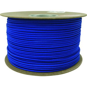 【メーカー在庫あり】 PRT18 (株)ユタカメイク ユタカメイク タイトゴムロープドラム巻 4.5mm×200m ブルー PRT-18 JP店