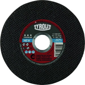 y[J[݌ɂz TYROLIT TYROLIT ؒfu v~A^Cv 125X1.6X22.23mm 34332805 JPX