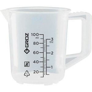【メーカー在庫あり】 JUG100G GROZ社 GROZ オイル用ビーカー 100ML JUG/100G JP店