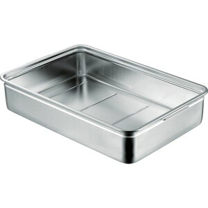 【メーカー在庫あり】 SNBL12 スギコ産業(株) スギコ SUGICO 18-8 サニタリー番重バット(取っ手一体型) 特大12cm SNB-L12 JP店