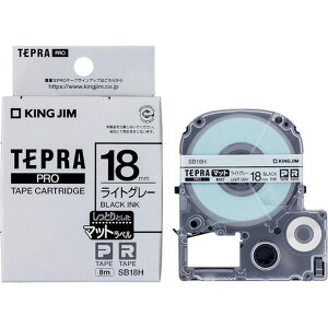 �y���[�J�[�݌ɂ���z JIM �y�����z�u�e�v���vPRO�e�[�v 18mm �}�b�g���x��/���C�g�O���[/������ ����8m SB18H JP�X