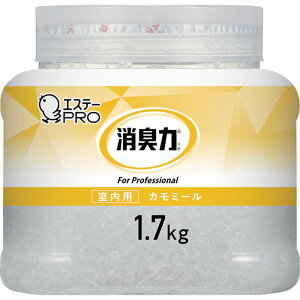 【メーカー在庫あり】 エステー(株) エステー G消臭力 クラッシュゲル 室内用 本体 1.7kg カモミール ST130382 JP店