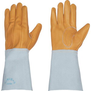 【メーカー在庫あり】 TH409 ペンギンエースジャパン(株) ペンギンエース 溶接用床革手袋 コンピ5本指 フリーサイズ TH-409 JP店