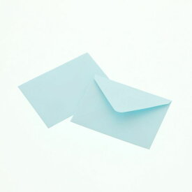 【メーカー在庫あり】 (株)シモジマ HEIKO ミニ横型封筒 ブルー 20枚入り 007242407 JP店
