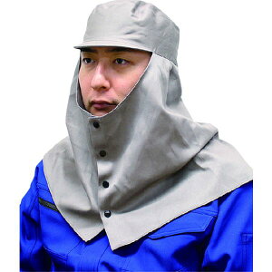 【メーカー在庫あり】 2111012 (株)日本光器製作所 NIKKO 溶接頭巾天丸グレー3号 211-1012 JP店