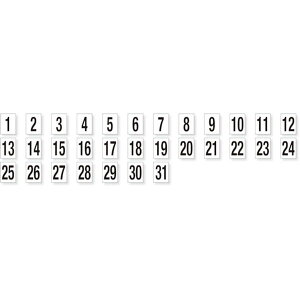 【メーカー在庫あり】 30133 ユニット(株) ユニット 日付数字ゴムマグネット 301-33 JP店