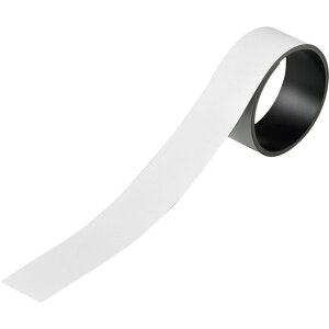 �y���[�J�[�݌ɂ���z �e�[�v��J���[�}�O�l�b�g �� �}�O�l30W 30mm��×1m×0.8mm �Жʎ��� 312051 JP�X