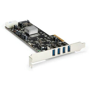 y[J[݌ɂz USB݃J[h/PCIe 2.0 - 4x USB-A/5Gbps/SATAELP4d PEXUSB3S44V JPX
