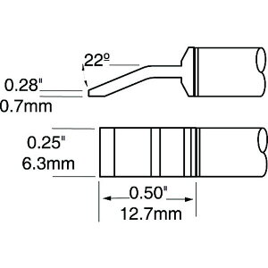 �y���[�J�[�݌ɂ���z PTTC604 OK ���g�J�� Metcal MX�V���[�Y �����c�C�[�U�[ �`�b�v�J�[�g���b�W PTTC-604 JP�X