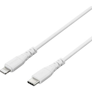 y[J[݌ɂz USB2.0 Type-C - Lightning PDΉP[u 1.5m zCg BU2CL15WH JPX