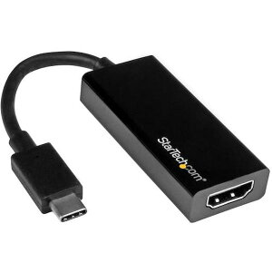 y[J[݌ɂz fBXvCA_v^[/USB-C - HDMI/4K30Hz/7cmP[u/ubN/rfI ϊ Ro[^[ CDP2HD JPX