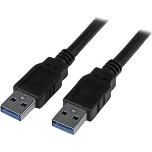 y[J[݌ɂz USB 3.0P[u/1.8m/Type]A - Type]A/5Gbps/IX-IX/ubN/^CvA USB3SAA6BK JPX