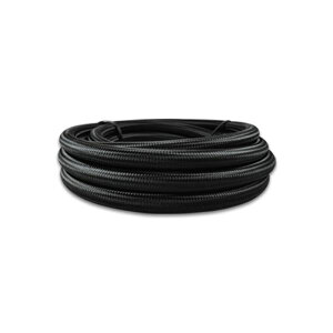 �yUSA�݌ɂ���z Vibrant -10 AN �u���b�N �i�C���� Braided Flex �z�[�X .56in ID (50�t�B�[�g���[��) vib12000 JP�X