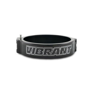 �yUSA�݌ɂ���z Vibrant 4in O.D. Aluminized HD 2.0 �N�����v -�A���}�C�g �u���b�N (�N�����v Only) vib32538 JP�X