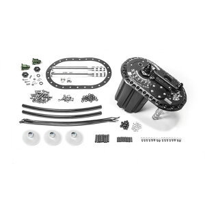 �yUSA�݌ɂ���z Radium Engineering FCST-X Brushless Ti Automotive E5LM �t���[�G�� Cell Surge Tank (Pumps NOT Included) rad20-1993-00 JP�X