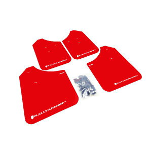 �yUSA�݌ɂ���z Rally Armor 02�N-07�N �X�o�� WRX/STI/RS/2.5i (Wagons Req. Mod.) ���b�h UR Mud Flap w/ White Logo ralMF1-UR-RD/WH JP�X