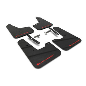 �yUSA�݌ɂ���z Rally Armor 2023 Kia Niro SG2 �u���b�N UR Mud Flap ���b�h Logo ralMF21-UR-BLK-RD JP�X