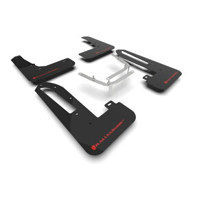 yUSA݌ɂz Rally Armor 2023+ z_ VrbN ^CvR Black Mud Flap Red Logo ralMF97-UR-BLK-RD JPX