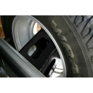 �yUSA�݌ɂ���z Rampage 2007-2018 Jeep �����O���[(JK) ���A Tire Mount Kit - Black ram86610 JP�X