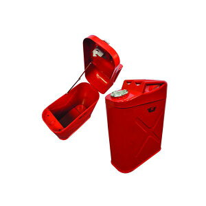 【USA在庫あり】 Rampage 99年-19年 Universal Trail Can Storage Box - レッド ram86622 JP店