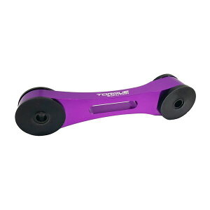 �yUSA�݌ɂ���z Torque Solution �r���b�g �A���~�j�E�� Pitch Stop Tranny Mount: �X�o�� - Purple tqsTS-SU-011PR JP�X