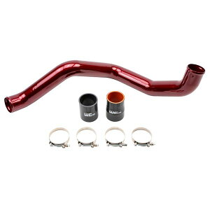 �yUSA�݌ɂ���z Wehrli 20�N-24�N �V�{���[ 6.6L L5P Duramax Driver Side 3in �C���^�[�N�[���[�p�C�v WCFab ���b�h wcfWCF100365-RED JP�X
