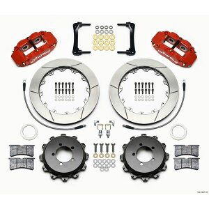 【USA在庫あり】 Wilwood Narrow Superlite 4R Rear Kit 12.88in Red 2012-Up トヨタ / Scion FRS w/Lines wil140-12871-R JP店