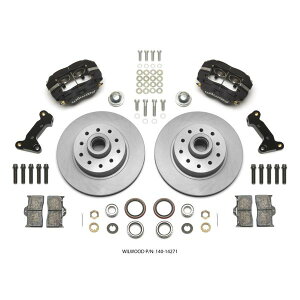 �yUSA�݌ɂ���z Wilwood Forged Dynalite �t�����g Kit 11.03in 1 PC Rotor&Hub 74-80 Pinto/Mustang II Disc Spindle only wil140-14271 JP�X