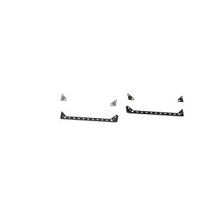 �yUSA�݌ɂ���z Road Armor TRECK Dual Lower 5ft Bed Mid-Size Truck Rail Mounts (2��) rda500BRS-SMK-415 JP�X