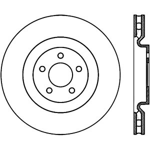 �yUSA�݌ɂ���z StopTech Power Slot Cryo 07�N-08�N �t�H�[�h Mustang Shelby �t�����g �E �X���b�g���[�^�[ sto126.61089CSR JP�X