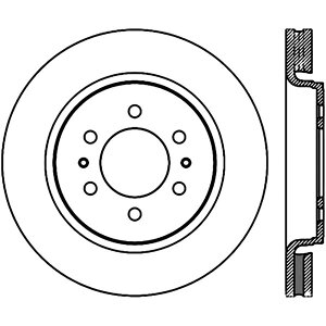 �yUSA�݌ɂ���z StopTech �X���b�g Sport Brake Cryo ���[�^�[ 07�N-12�N �t�H�[�h Expediton sto126.65119CSR JP�X