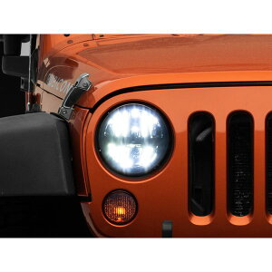 �yUSA�݌ɂ���z Raxiom 97�N-18�N Jeep �����O���[ TJ/JK Axial Series LED Headlights- Black Housing (Clear Lens) raxJ108039 JP�X