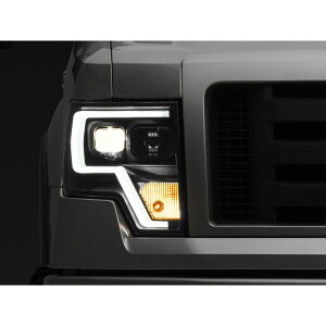 �yUSA�݌ɂ���z Raxiom 09�N-14�N F-150 Projector �w�b�h���C�g w/ LED Accent- �u���b�N Housing (�N���A Lens) raxT542845 JP�X