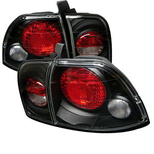 �yUSA�݌ɂ���z Spyder �z���_ Accord 96�N-97�N Euro Style �e�[�����C�g �u���b�N ALT-YD-HA96-BK spy5004215 JP�X