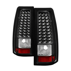 �yUSA�݌ɂ���z Spyder Xtune �V�{���[ Silverado 1500/2500/3500 99�N-02�N LED �e�[�����C�g �u���b�N ALT-ON-CS99-LED-BK spy5008817 JP�X