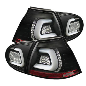 �yUSA�݌ɂ���z Spyder VW Golf V 06�N-09�N LED TURN SIGNAL LED �e�[�����C�g �u���b�N ALT-YD-VG03-LED-BK spy5073792 JP�X