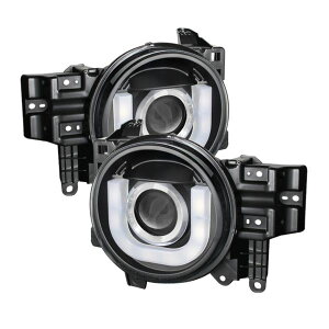 yUSA݌ɂz Spyder g^ FJ Cruiser 07N-14N vWFN^[ wbhCg Halogen Model- 3D DRL LED ubN spy5075314 JPX