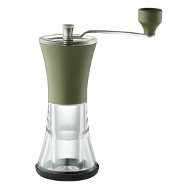 【コーヒー器具】Kalita カリタ コーヒーミル KKC-25 (AG) アーミーグリーン グラインダー コーヒーミル