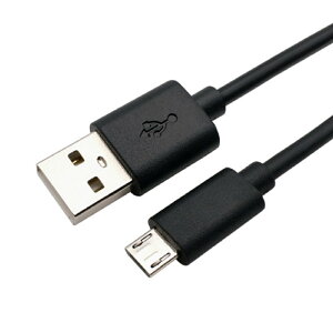 MicroUSB�P�[�u�� �s1m�t �s�u���b�N�t 1A USB(A)�I�X - USB(Micro-B)�I�X �f�[�^�]�� �[�d�P�[�u��[��`�O�X�ցA���������A����s��]