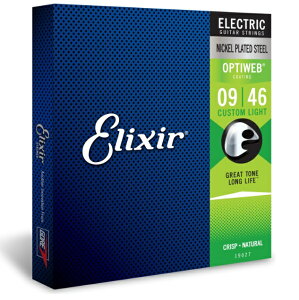 Elixir GNT[ GLM^[ OPTIWEB Custom Light .009-.046 #19027[䂤pPbgAAs]